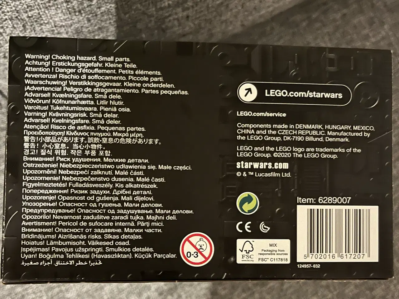 Billede 5 - Lego Star Wars maske nr.75274