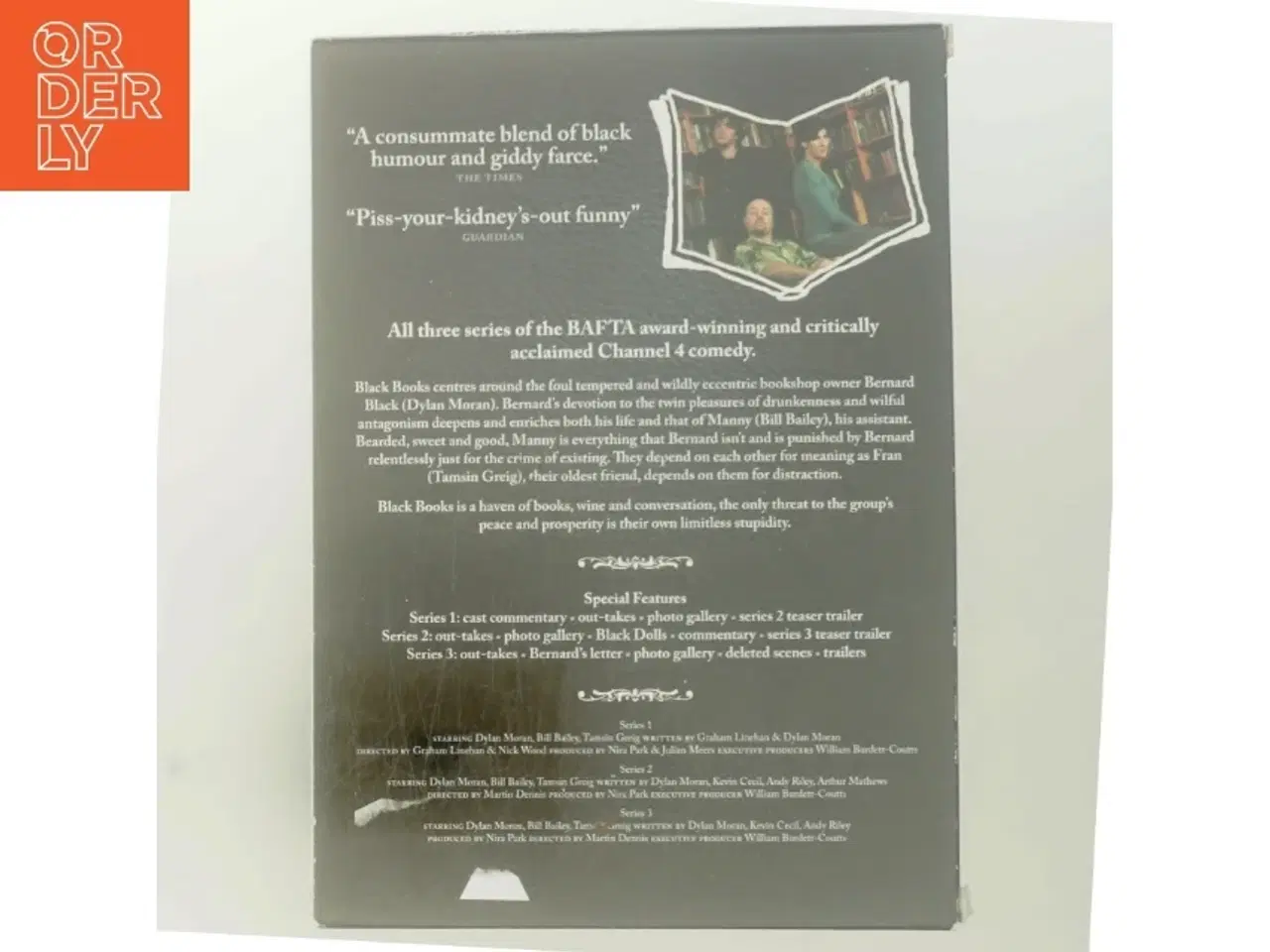 Billede 3 - Black Books Series 1 to 3 Complete Collection med Tamsin Greig (DVD)