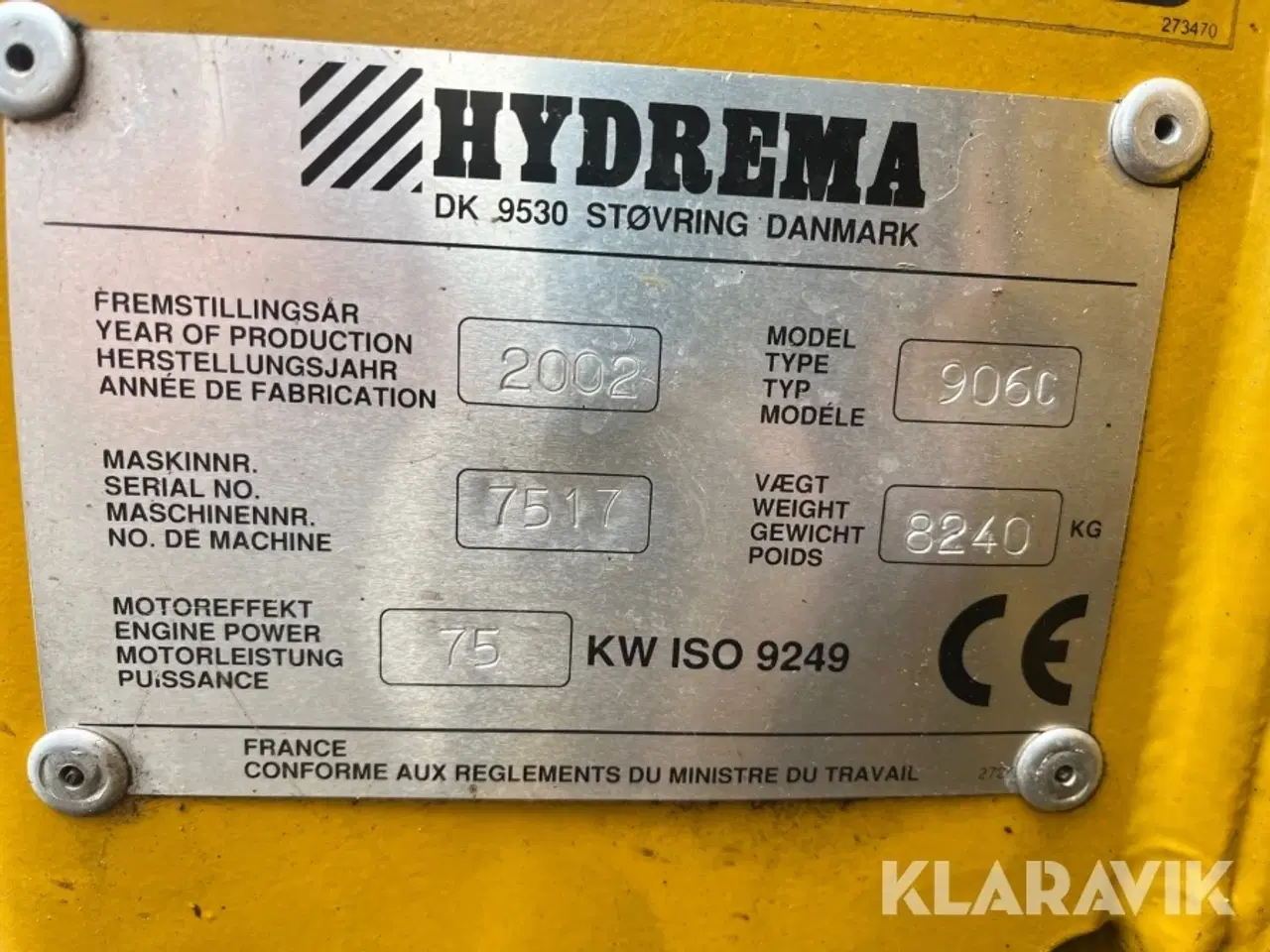 Billede 5 - Rendegraver Hydrema 906c