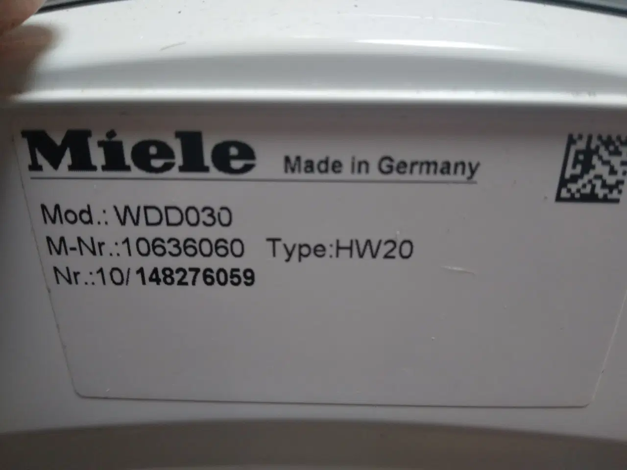 Billede 2 - Mile vaskemaskine 