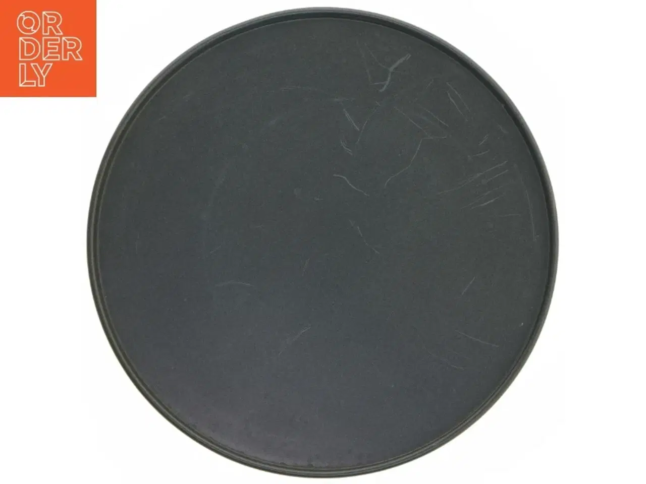 Billede 1 - Sort cirkulær bakke (str. Ø 24,5 cm)