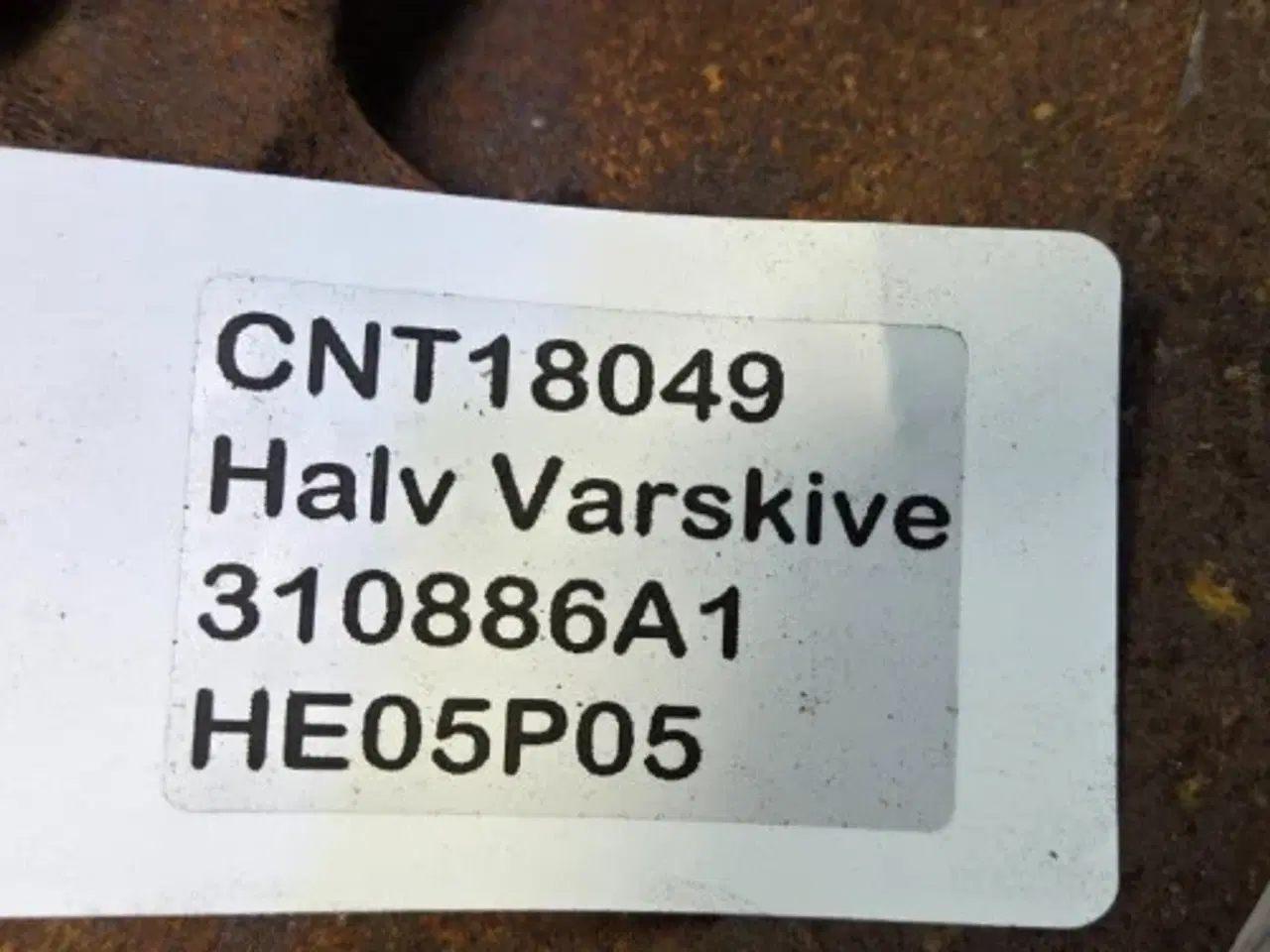 Billede 13 - Case 1620 Halv Variatorskive 310886A1