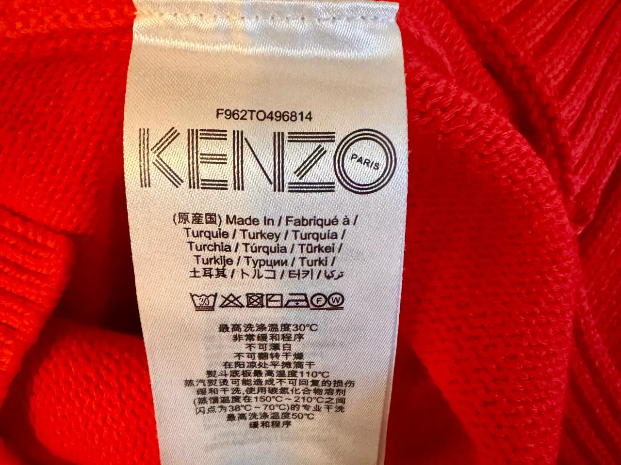 Billede 10 - striktrøje fra Kenzo str XS