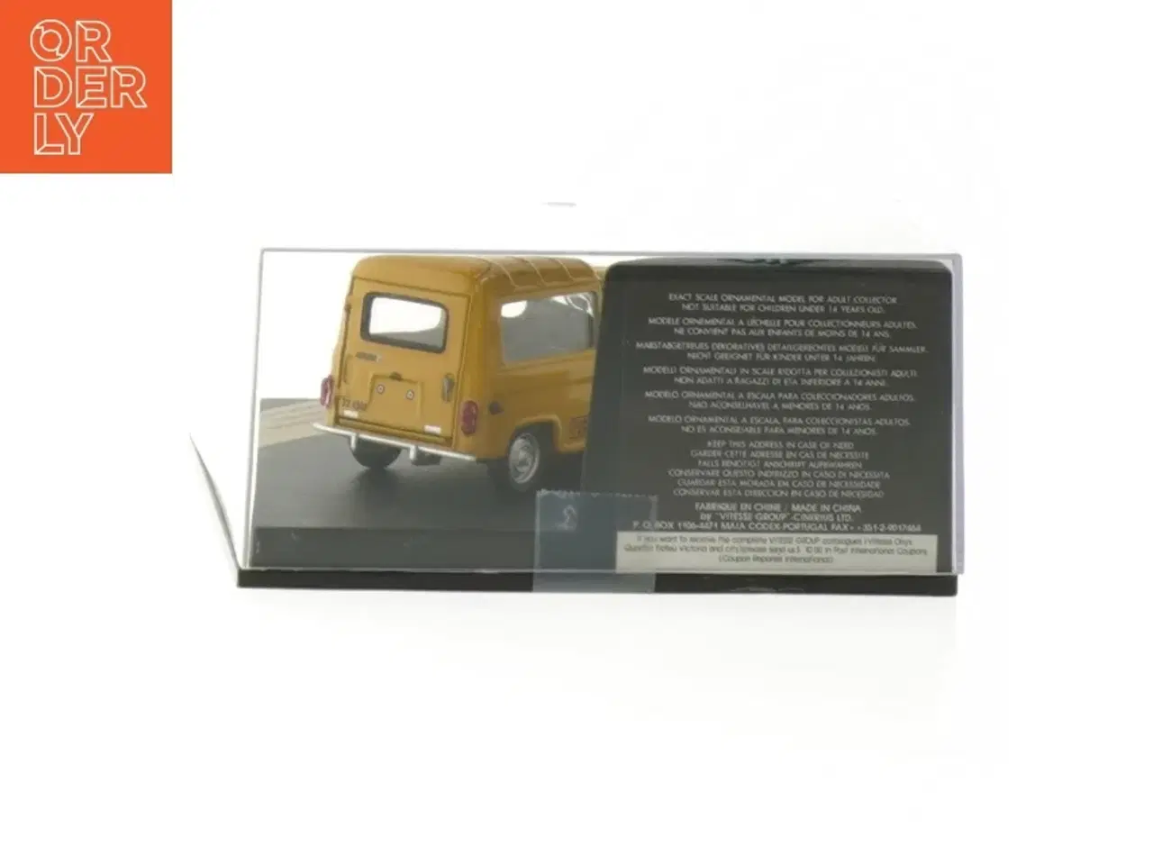 Billede 5 - Vitesse Renault T F4 Danish Post modelbil fra Vitesse (str. 11,5x11,5 cm)