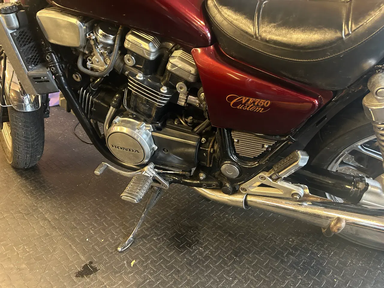 Billede 6 - Honda VF 750 Custom nysynet i fin stand