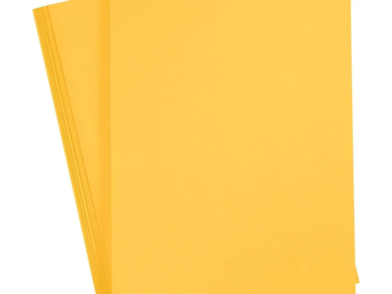 Billede 1 - Karton, A4, ark 210x297 mm, 180 g, solgul, 20ark/ 1 pk.