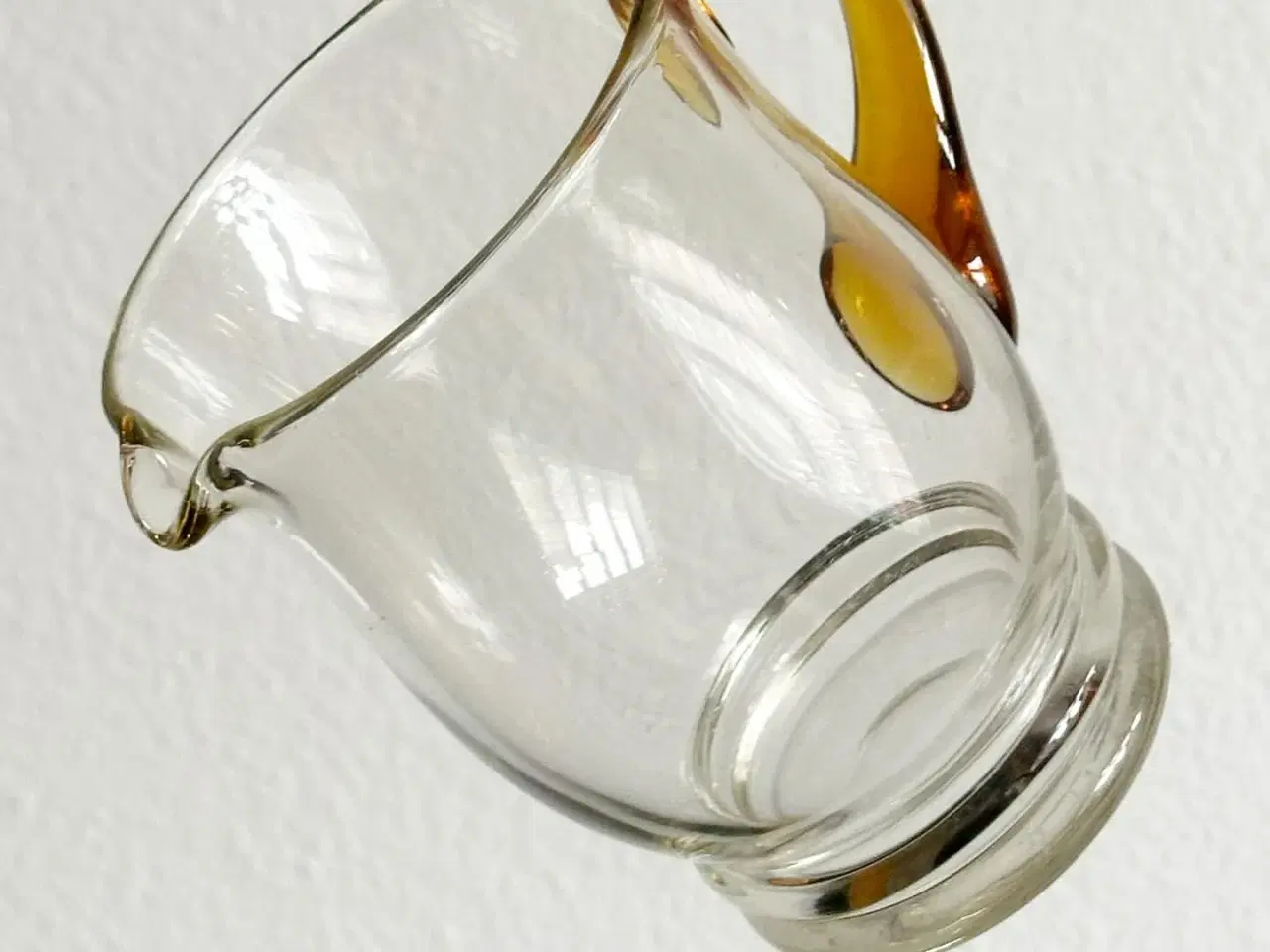 Billede 5 - Glaskande m ravfarvet hank