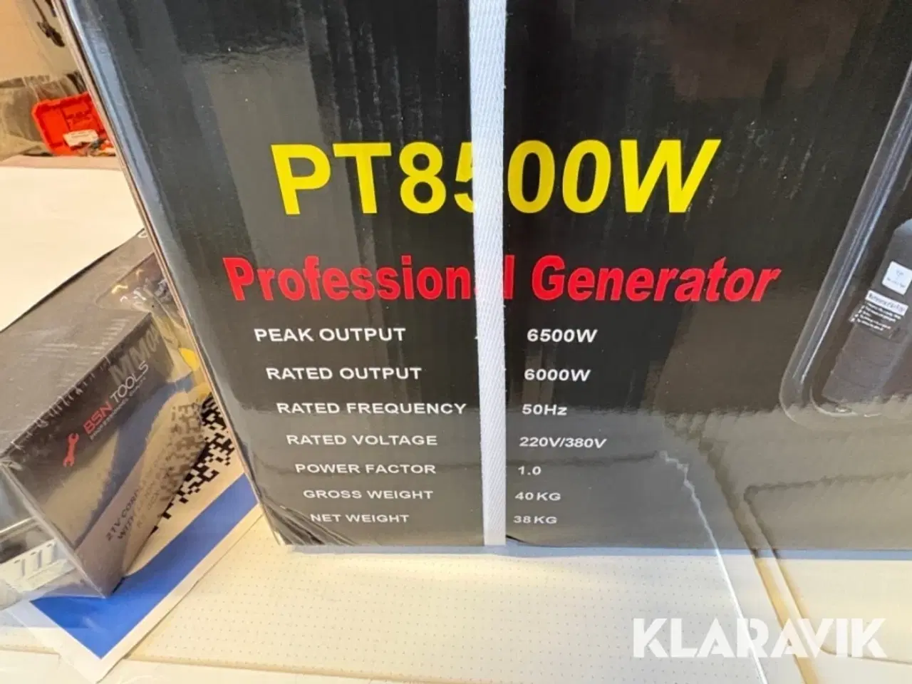 Billede 7 - Generator Powertech PT8500