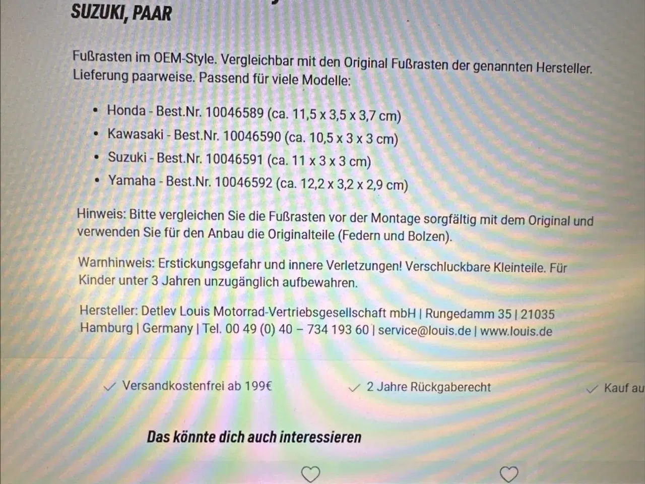 Billede 4 - Suzuki fodhviler uoriginalt 