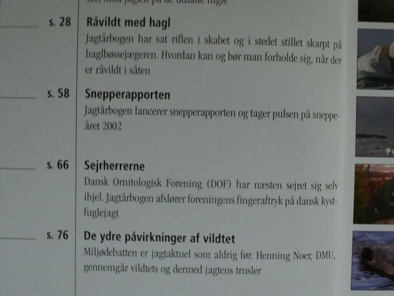 Billede 2 - michael sands jagtårbog 2. årgang, red. af michael