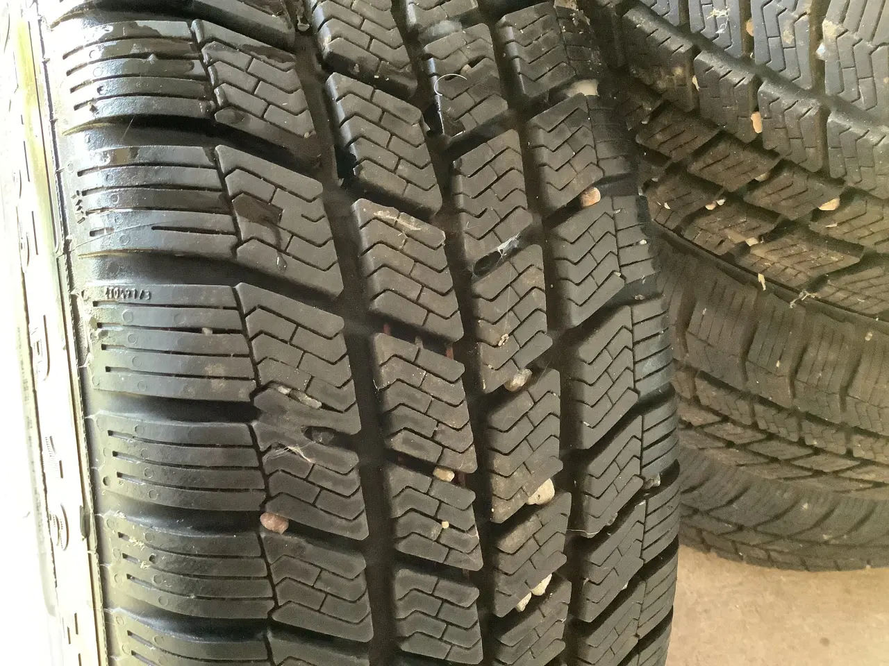 Billede 3 - Vinterdæk med stålfælge