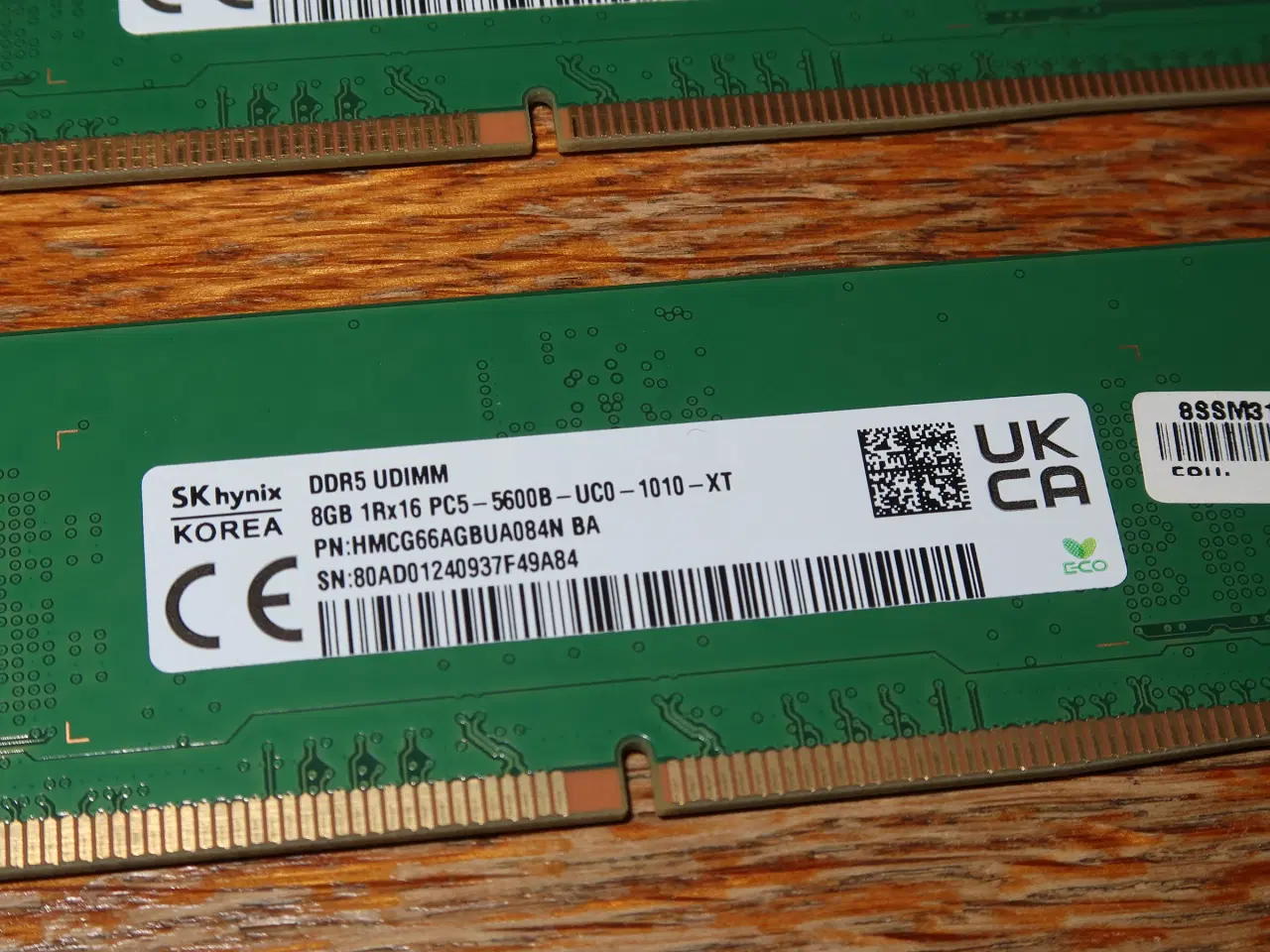 Billede 2 - Hynix 2X 8 GB DDR5 5600
