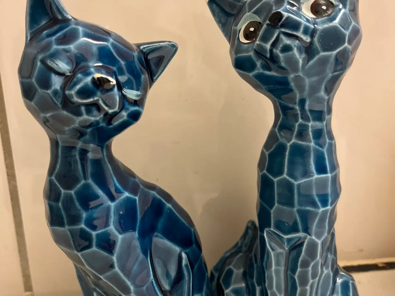 Billede 1 - kattefigurer blå EIHO japan