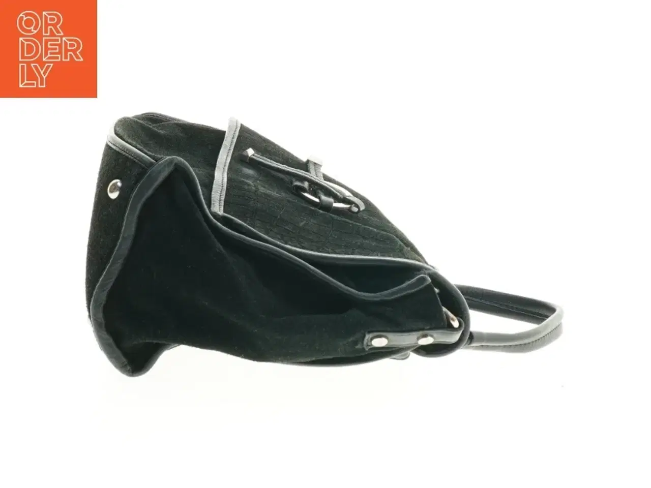 Billede 2 - Sort skuldertaske (str. 30x21 cm)