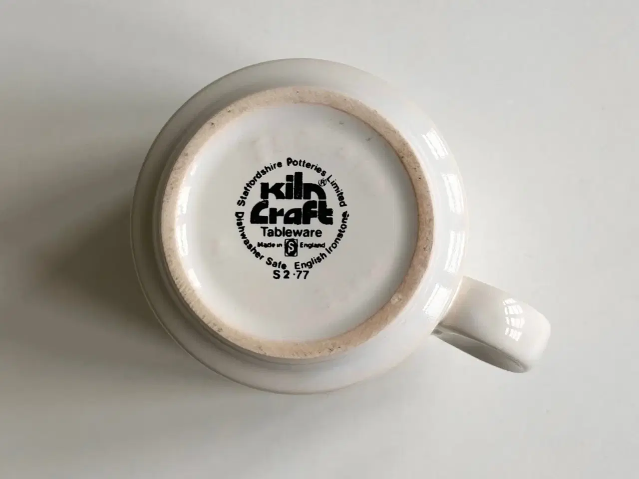 Billede 4 - Engelsk krus, lilla blomster