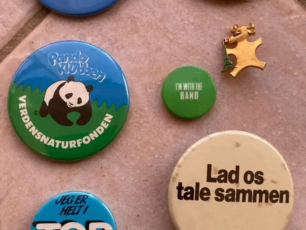 Billede 3 - Retro badges fra 80?erne