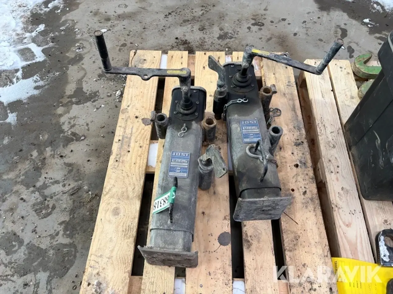 Billede 2 - Støtteben Jost CD1090 2 styk