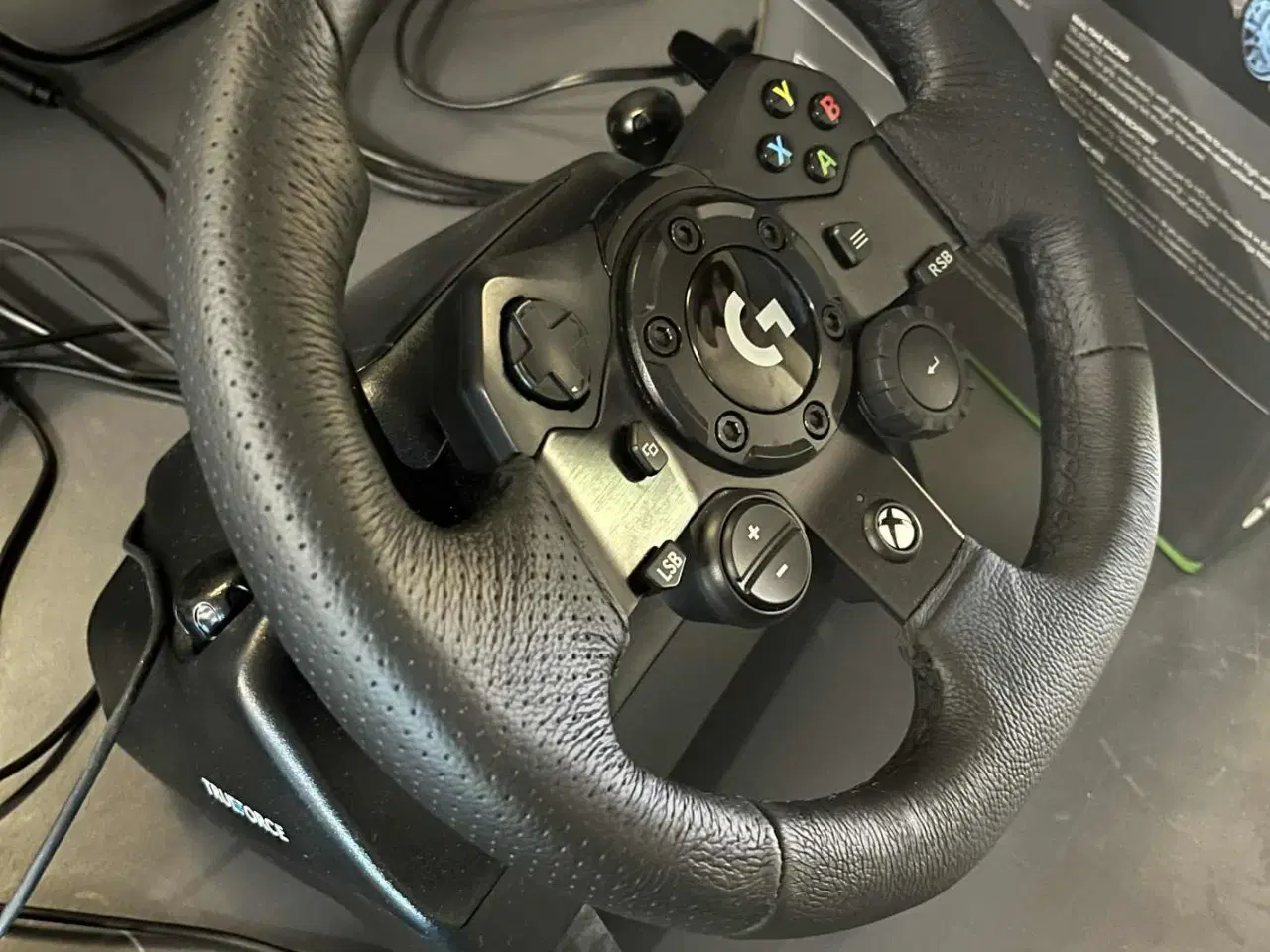 Billede 3 - Logitech G923 rat + pedaler