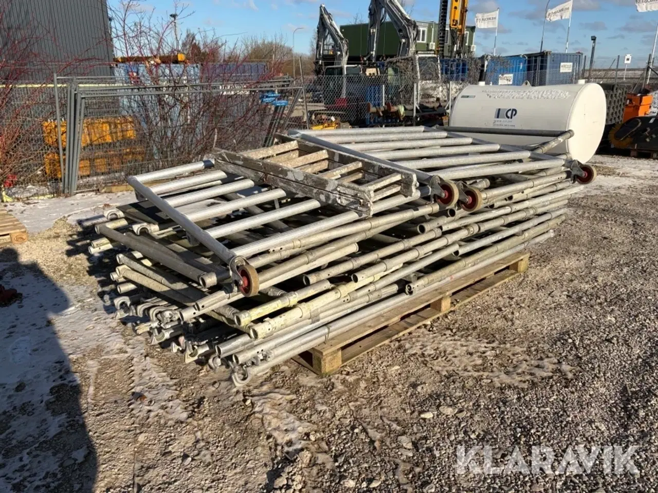 Billede 3 - Stillads stort lot af blandet stillads
