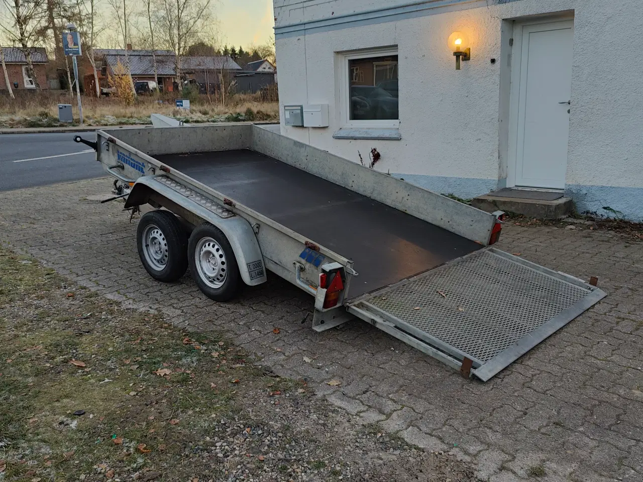 Billede 4 - Nysynet Variant 2000kg maskintrailer med tip