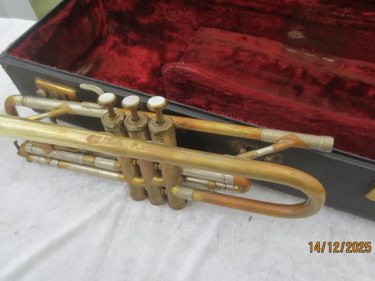 Billede 2 - 1 stk Retro BESSON Trompet