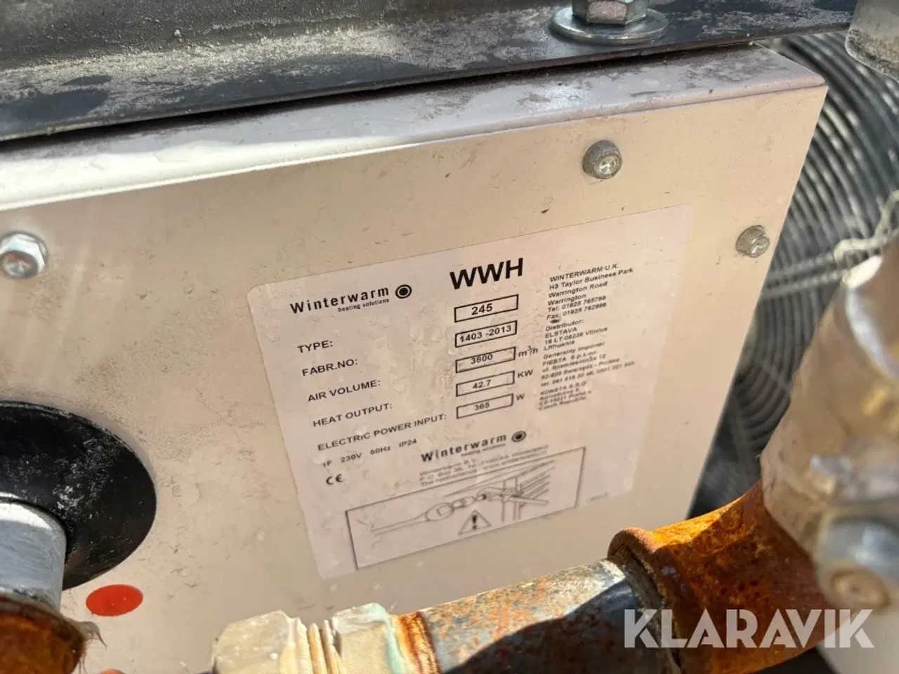 Billede 9 - Varmeblæsere Winterwarm WWH 245 - 4 styk