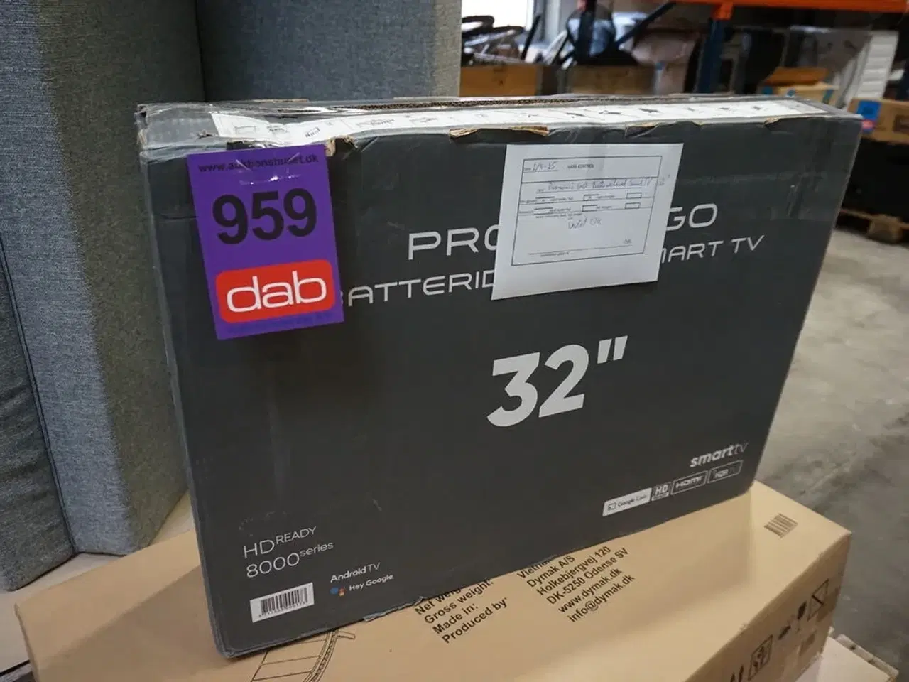 Billede 3 - Prosonic 32" transportabelt TV 32PH8025B