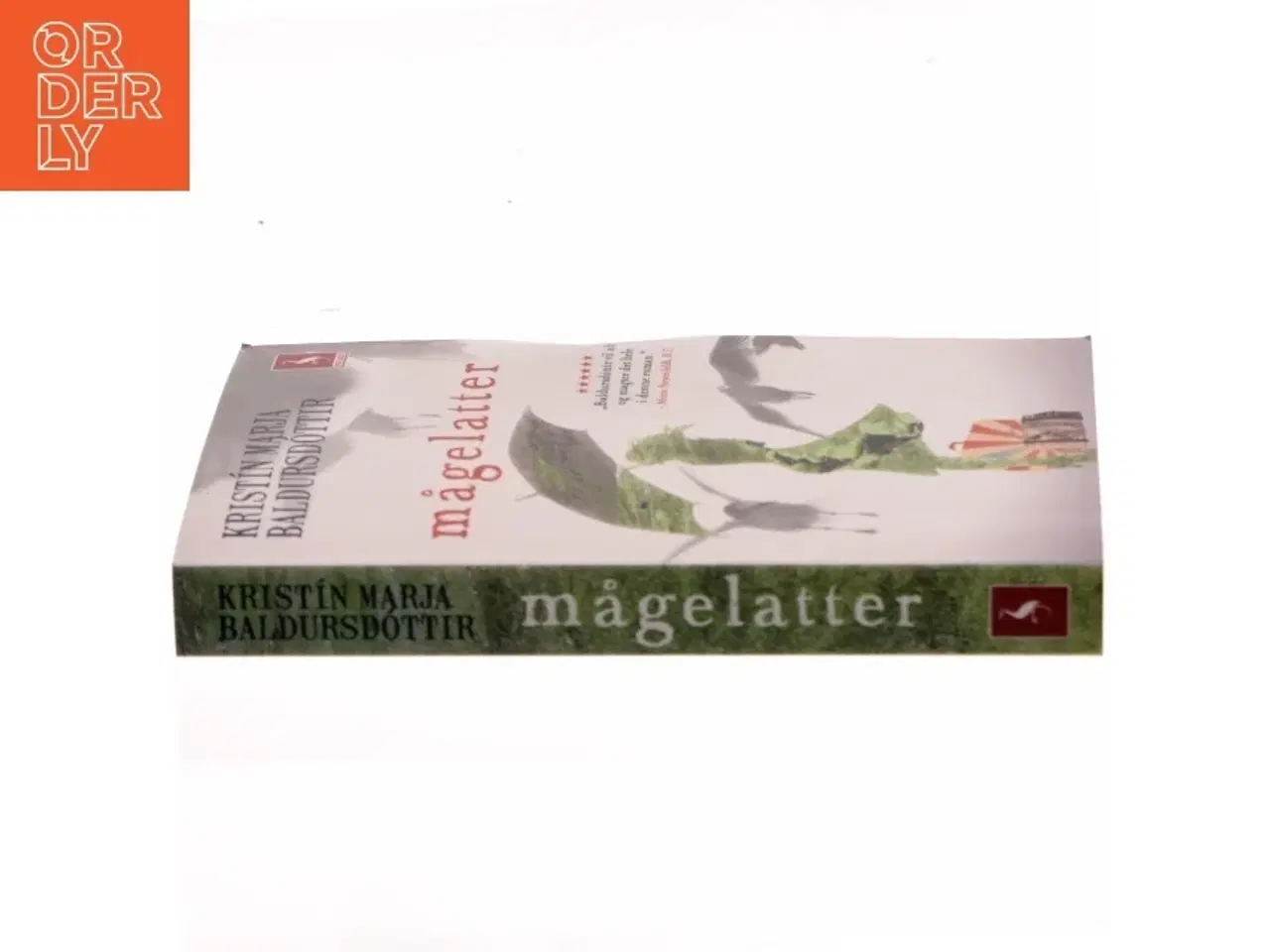 Billede 2 - Mågelatter : roman af Krist&#237;n Marja Baldursd&#243;ttir (Bog)