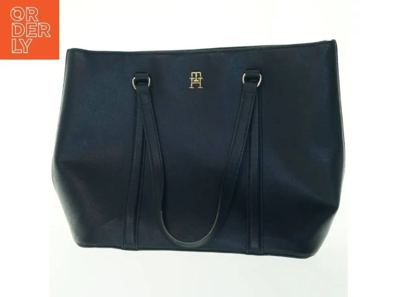 Billede 1 - Sort håndtaske fra Tommy Hilfiger (str. 41x30 cm)