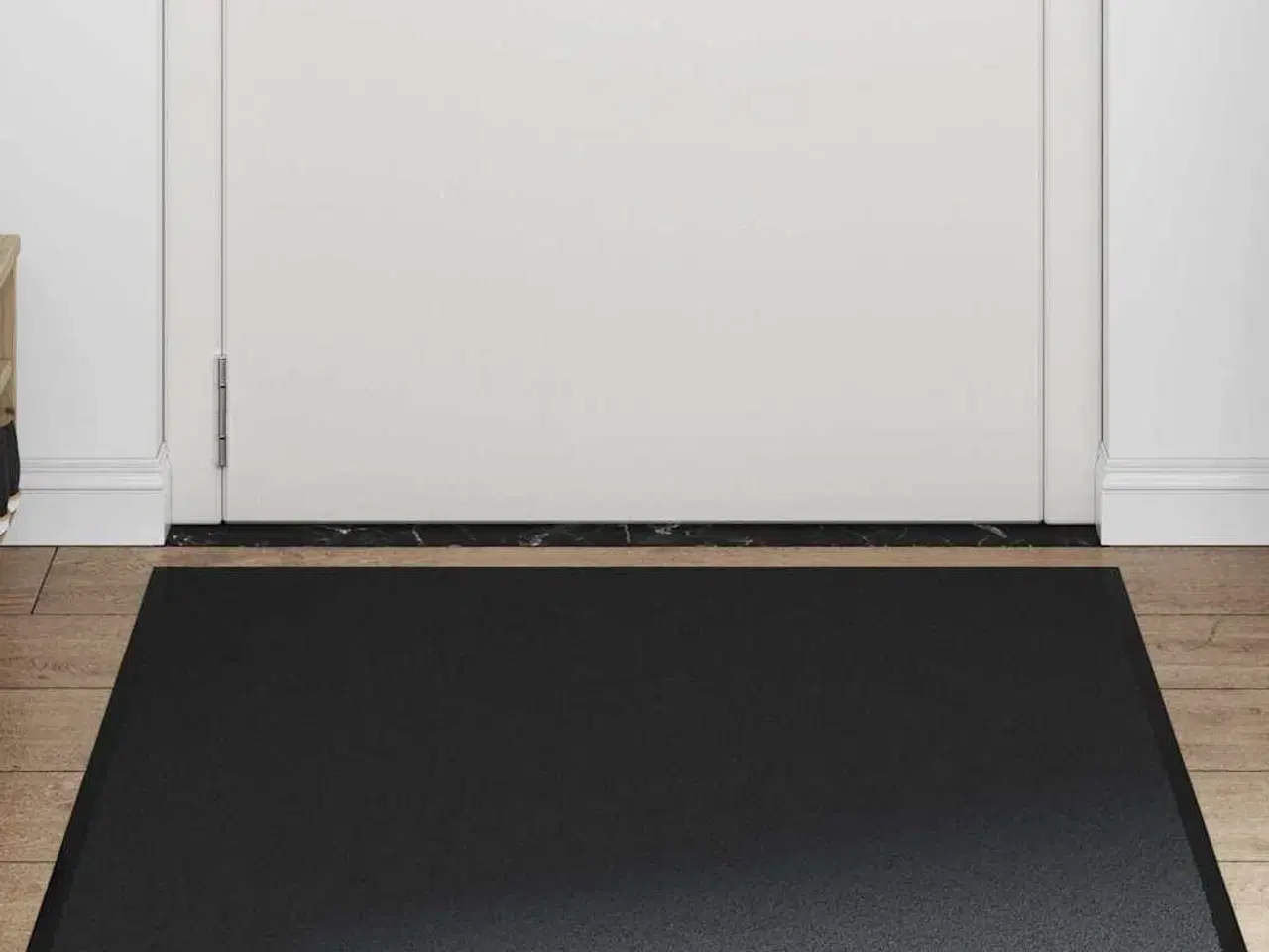 Billede 2 - Dørmåtte Sort 90x150 cm