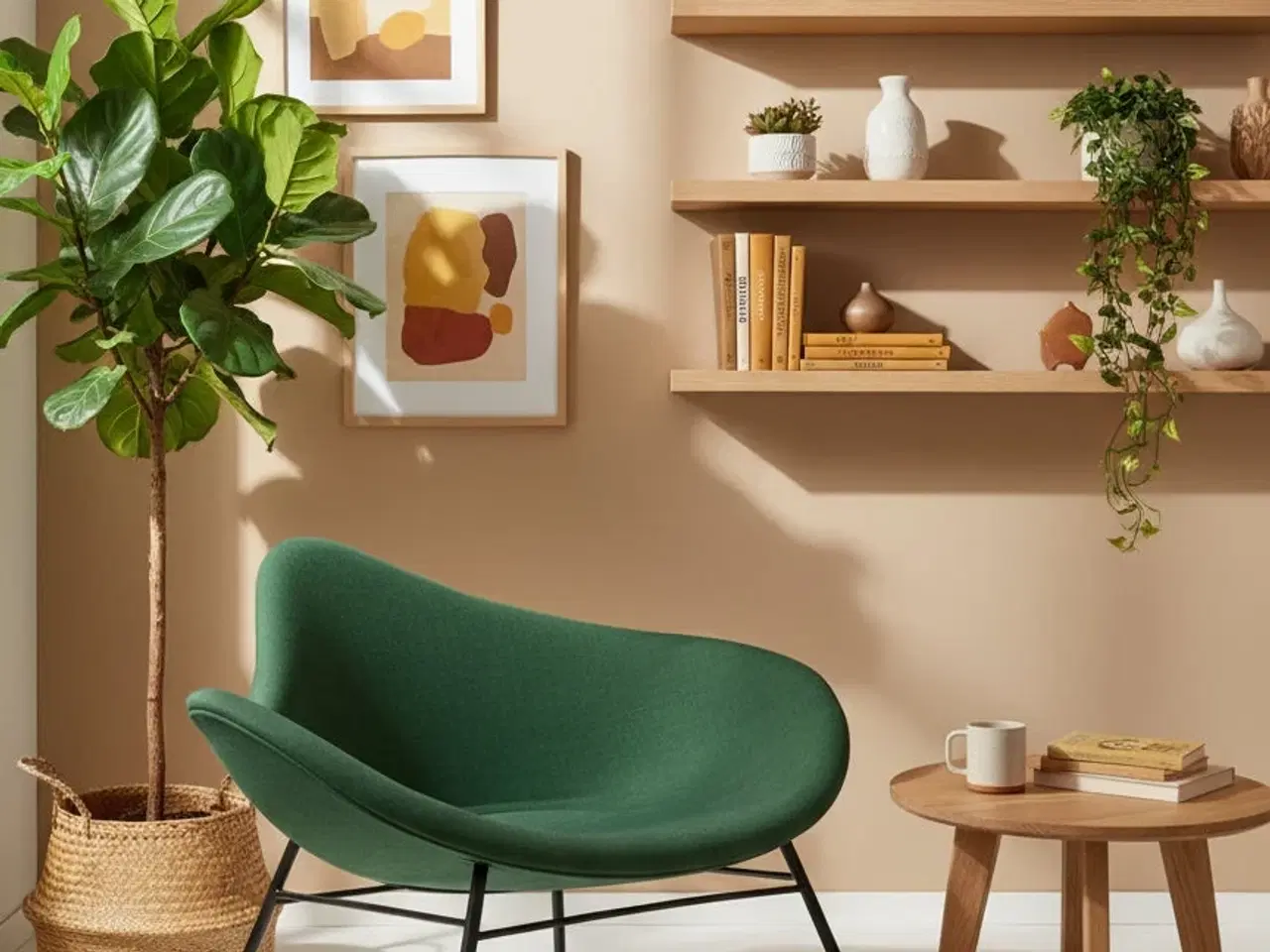 Billede 2 - +Halle | K2 4-Leg Loungestol ( Kvadrat Remix 982)