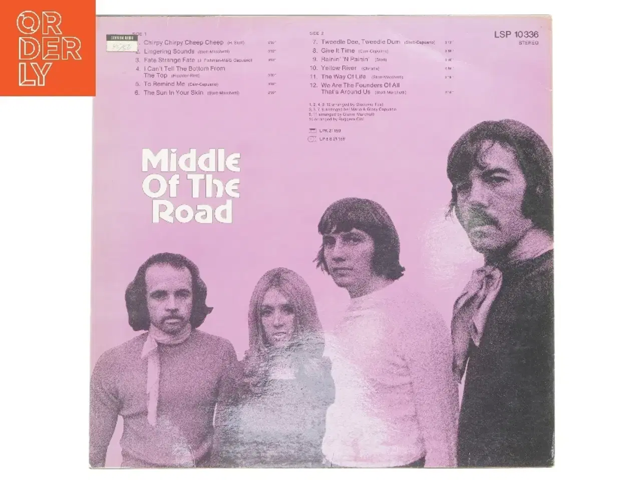 Billede 2 - Middle Of The Road LP - Chirpy Chirpy Cheep Cheep