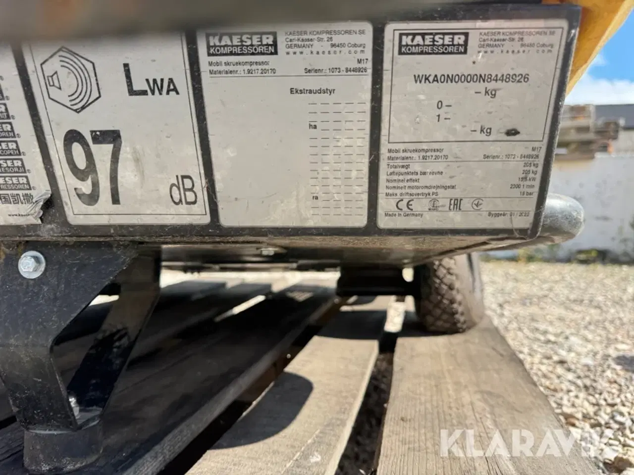 Billede 5 - Mobil kompressor Kaesor M17A