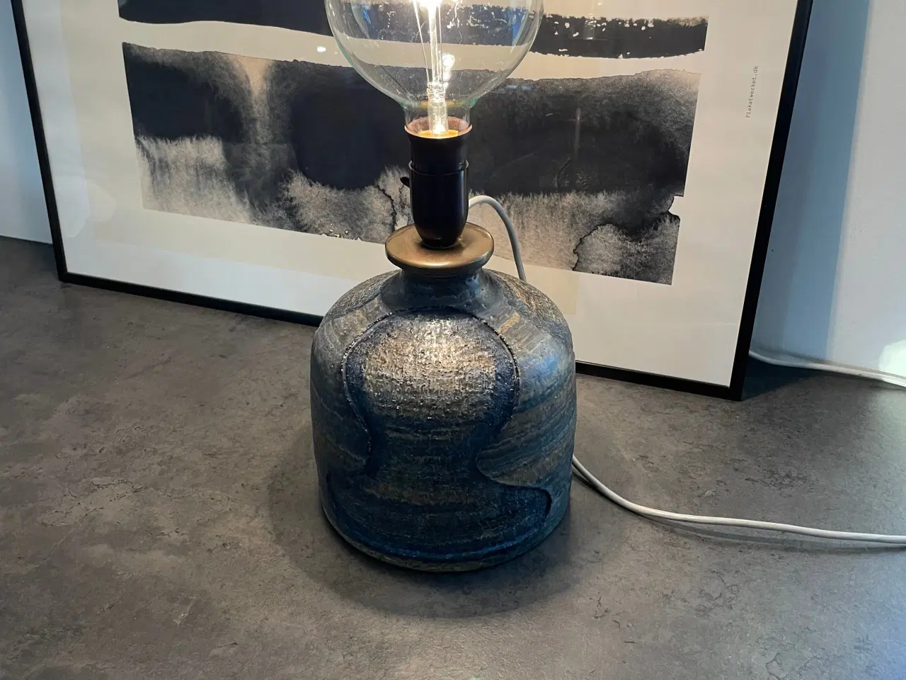 Billede 1 - Bordlampe fra Sahl Keramik