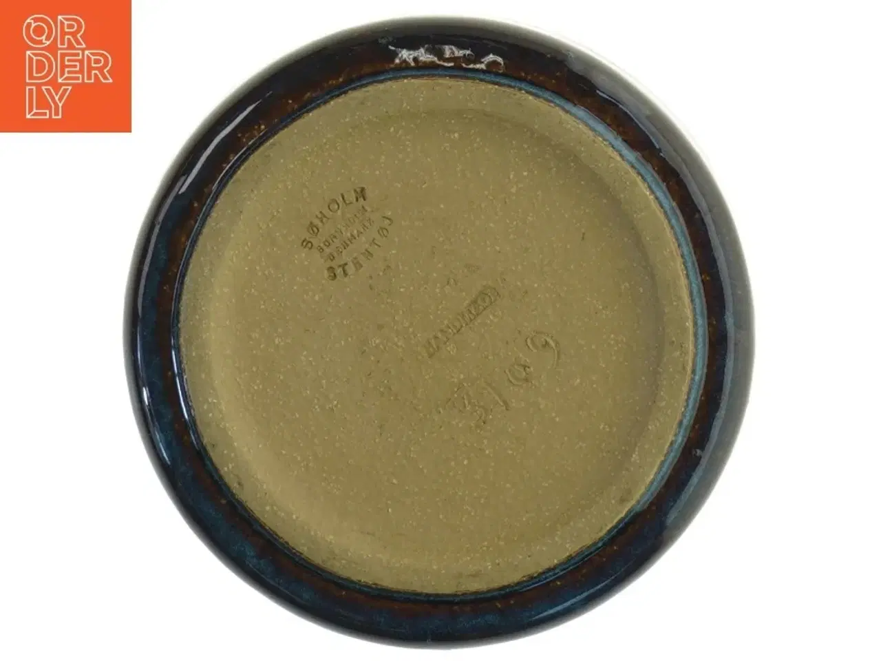 Billede 3 - Keramisk 1960'er fad fra Søholm (str. Ø 15 cm)