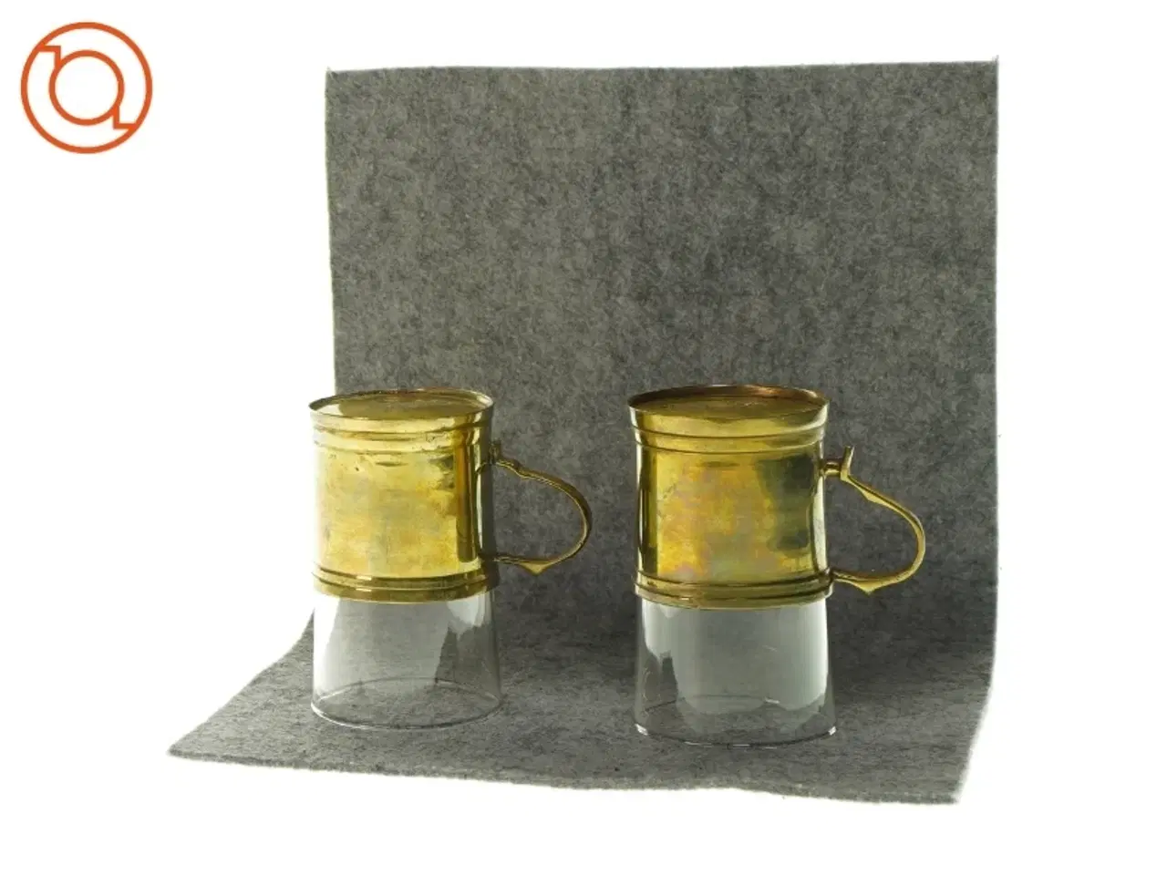 Billede 2 - Gløgg Glas 2 stk. (str. 13 x 8cm)
