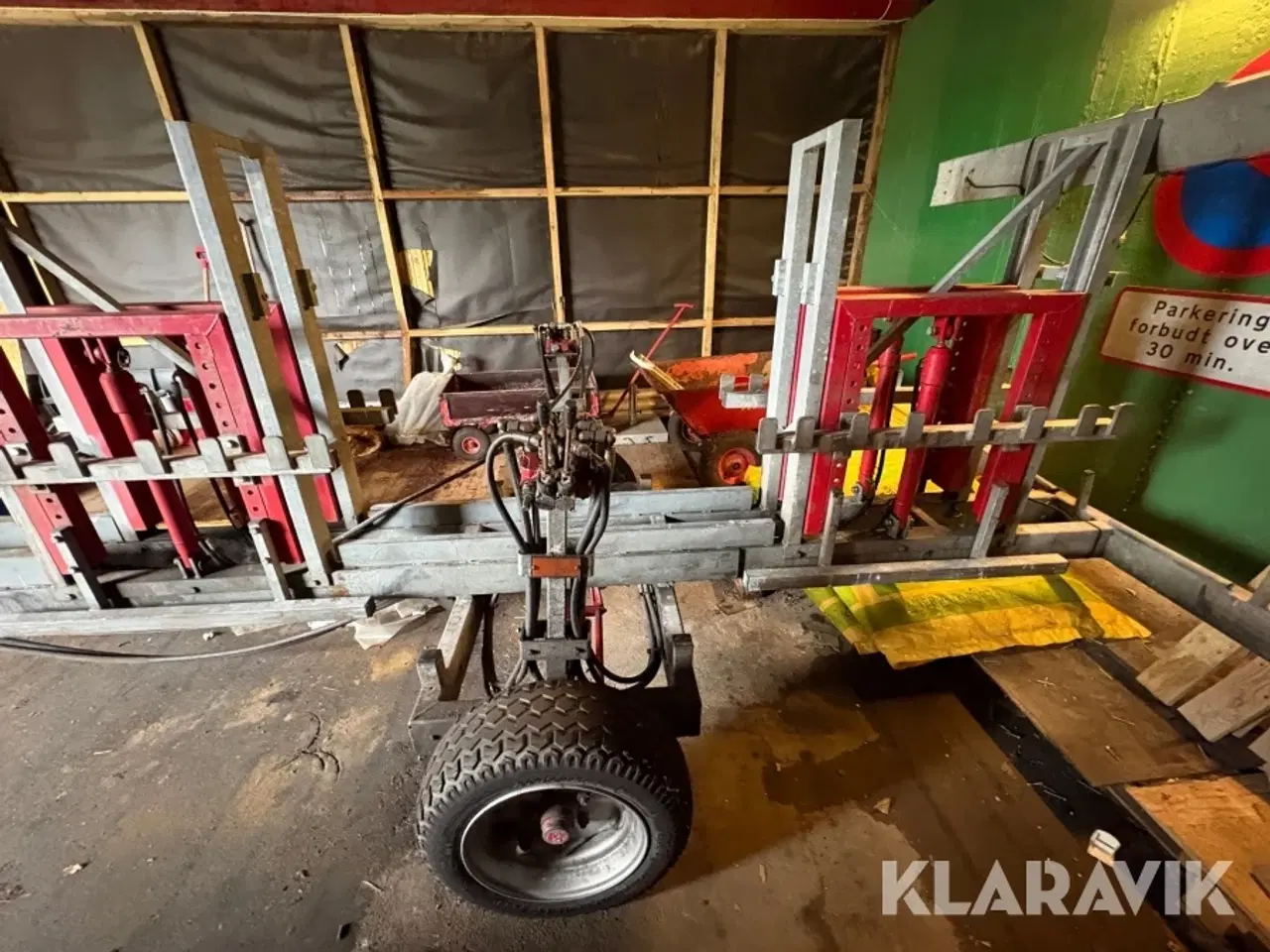 Billede 3 - Påhængsvogn Solus til skraldecontainere