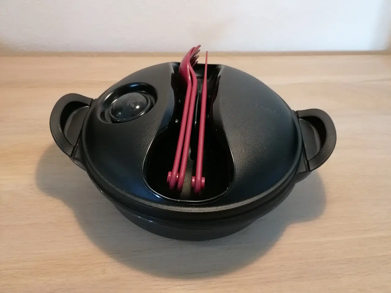 Billede 1 - Tupperware micro skål med bestik