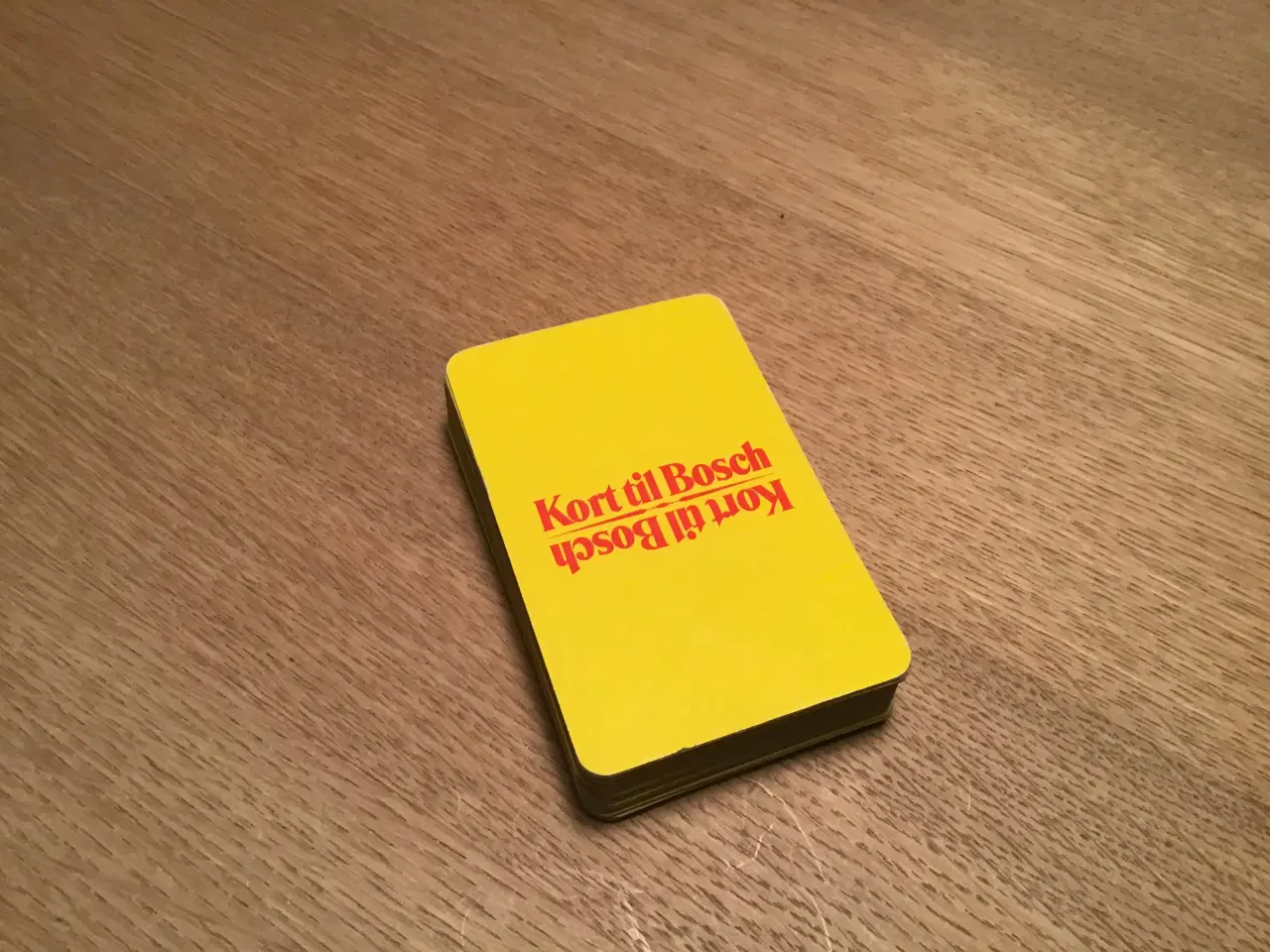 Billede 1 - Bosch reklame spillekort 