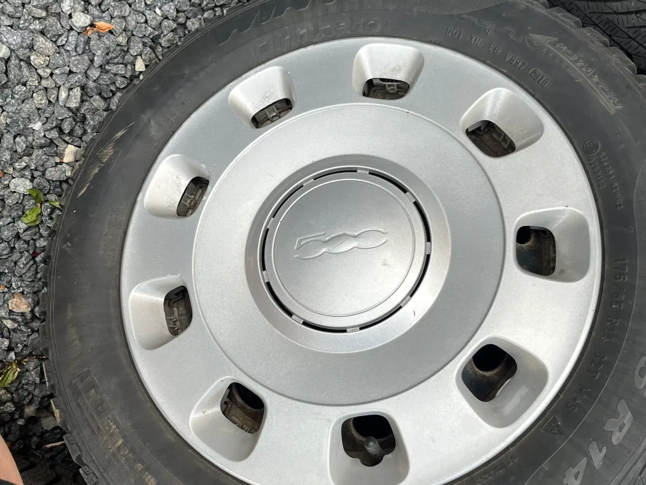 Billede 3 - Vinterdæk til Fiat 500