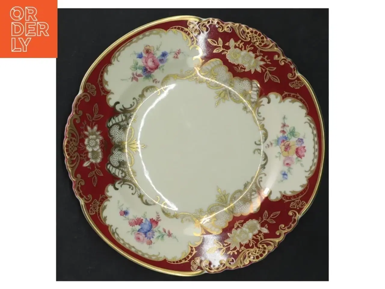 Billede 4 - Dekorative tallerkener, 4 stykker (str. Ø. 17 cm. 4 styk)