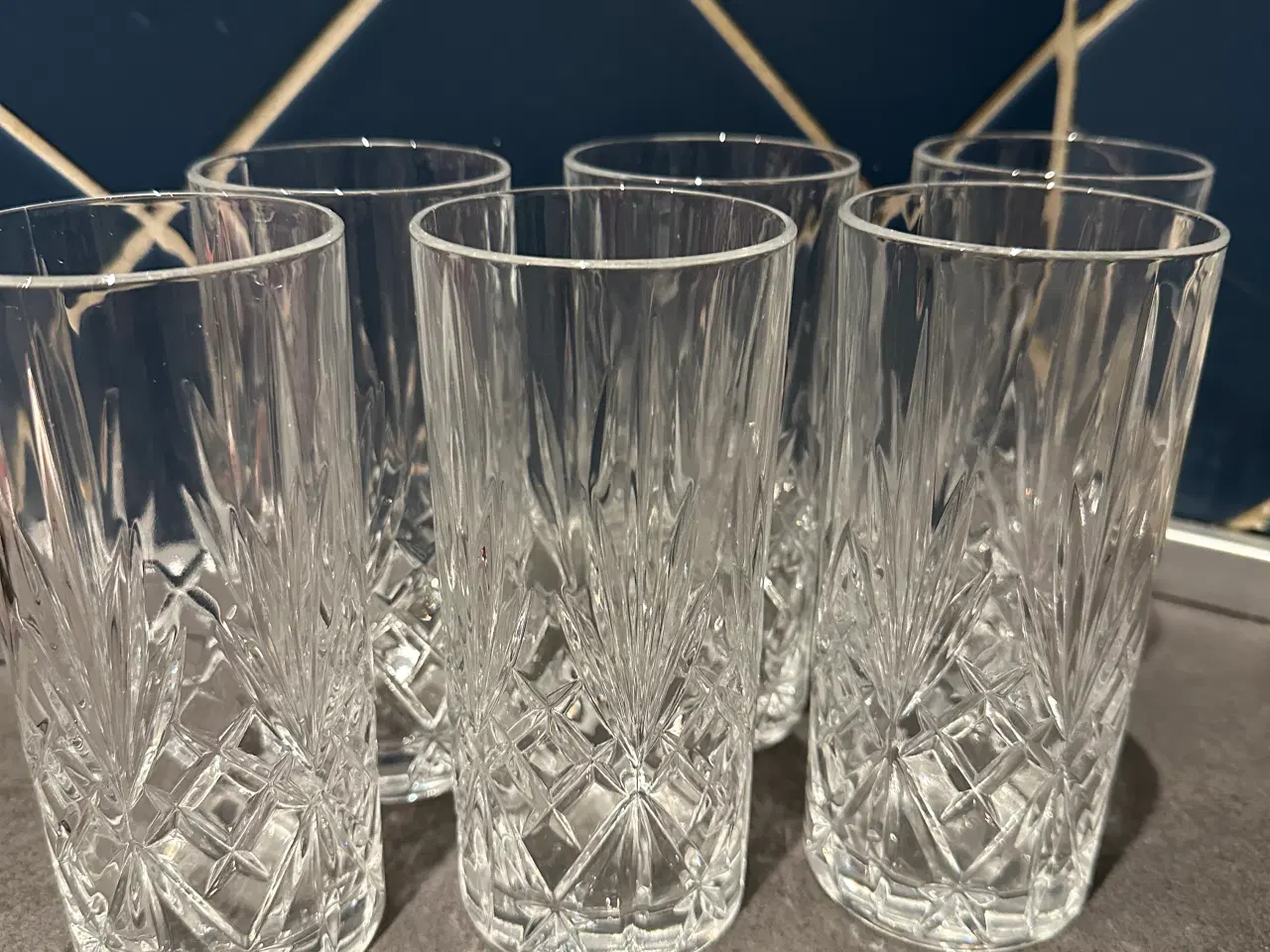 Billede 1 - 6 stk. Lyngby Melodia Highball glas