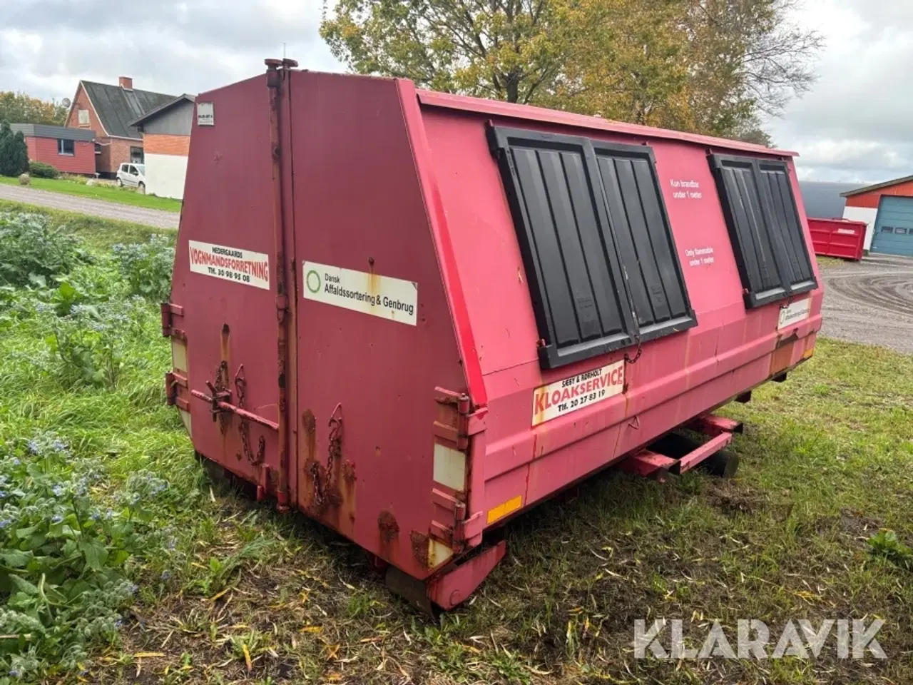 Billede 5 - Miljøcontainer Miljø-Art 4000 type L 3/3 mm