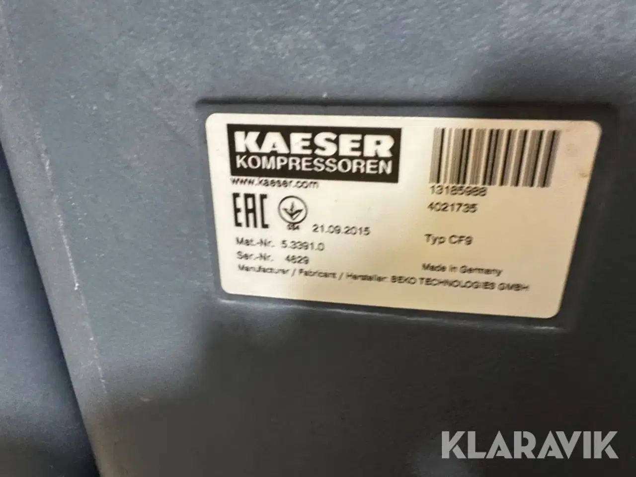 Billede 12 - Styrringsenhed til kompressor Kaeser Sigma Air manager 2