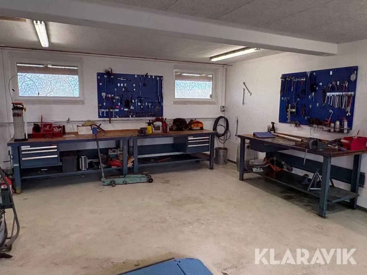 Billede 1 - Værkstedsinventar Elux, Stahlkaiser, Geovent m.fl.