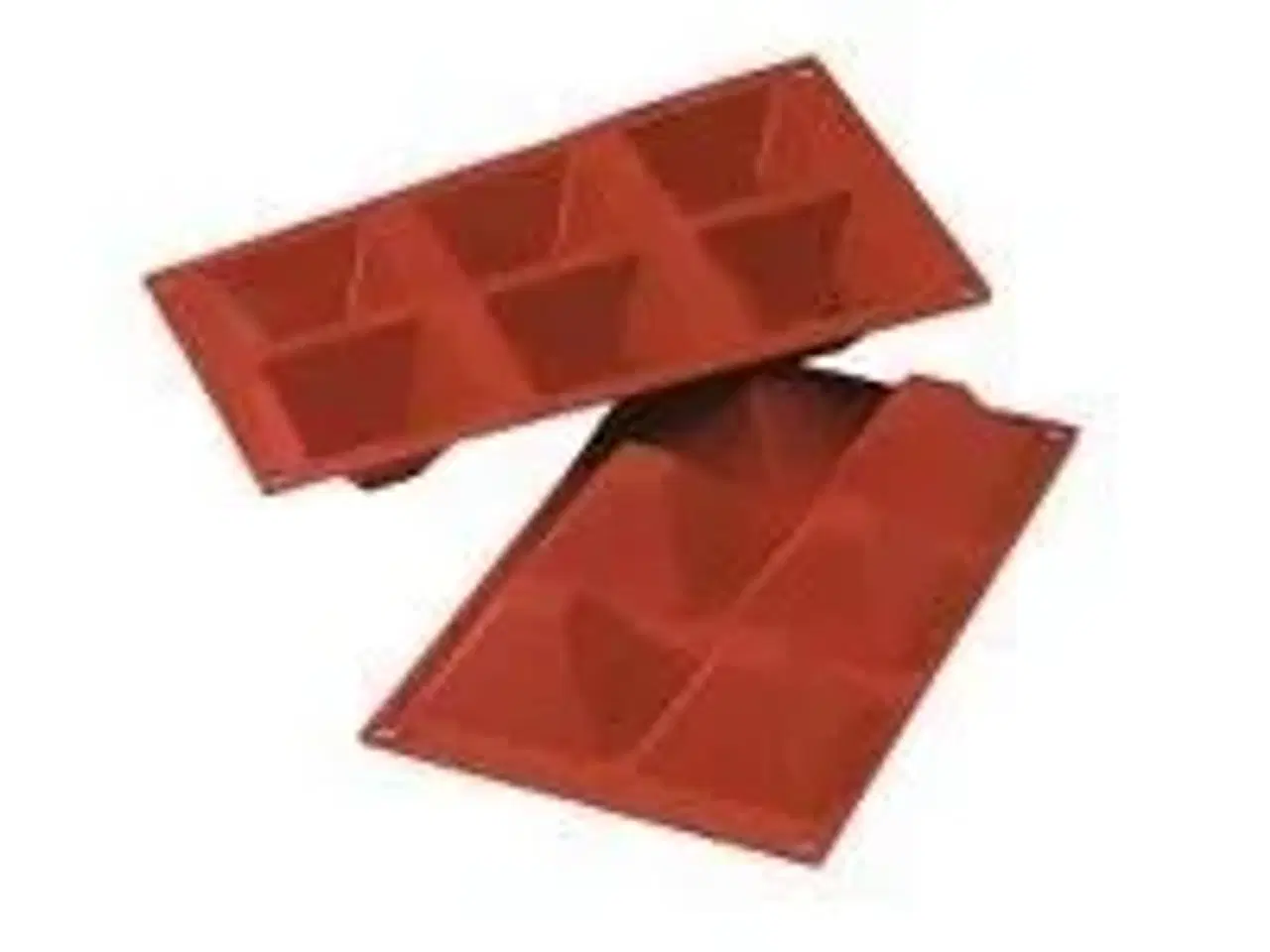 Billede 1 - 4 stk. Bageform pyamideforme 6 stk non-stik 1/3 GN