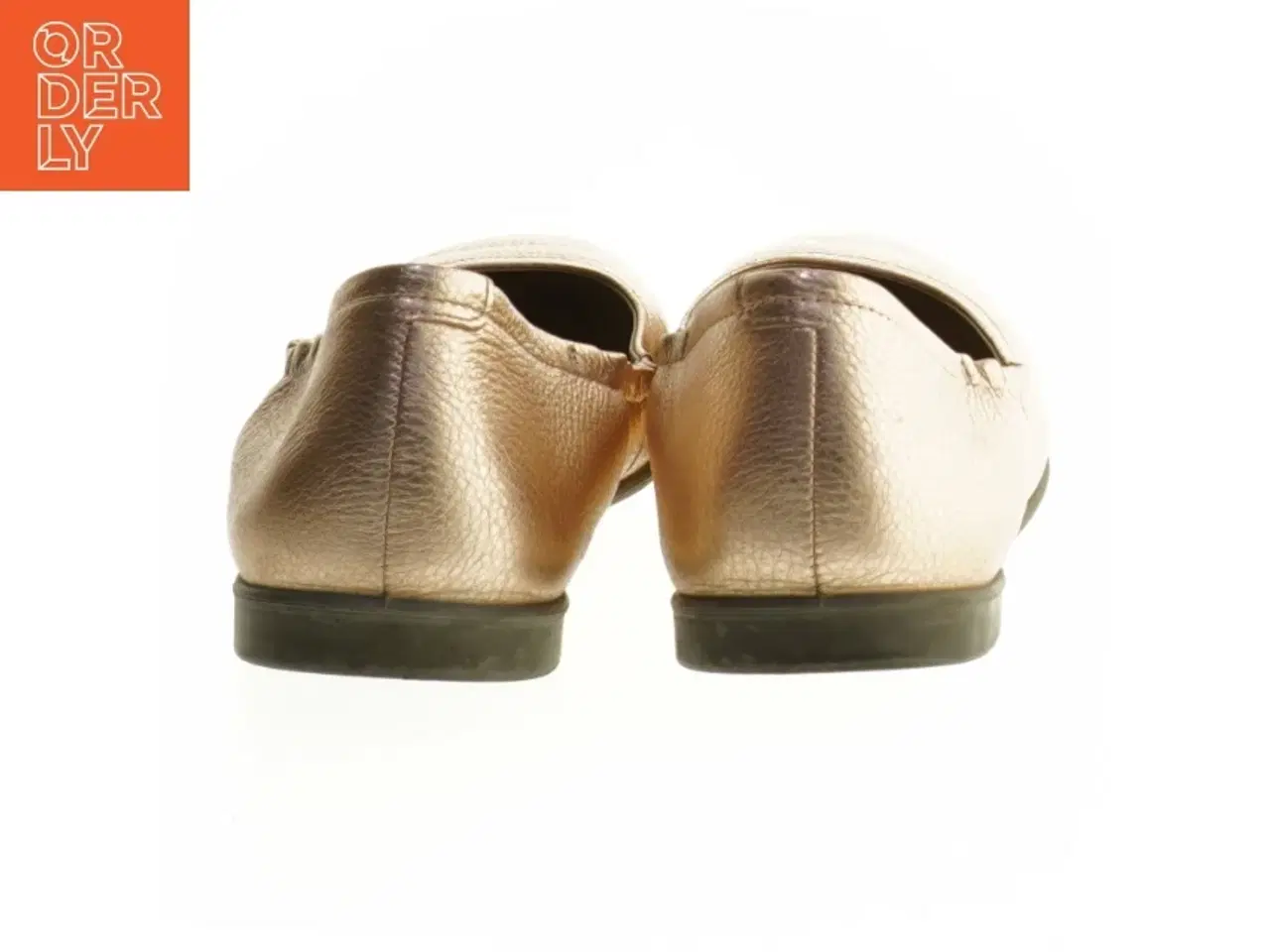 Billede 2 - Guld ballerina sko fra Ecco (str. 39 )