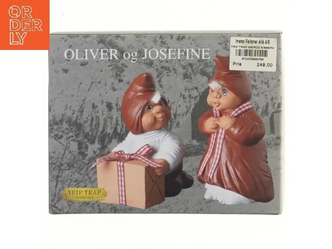 Billede 1 - Nissepar fra Trip Trap (str. 12,5 cm)