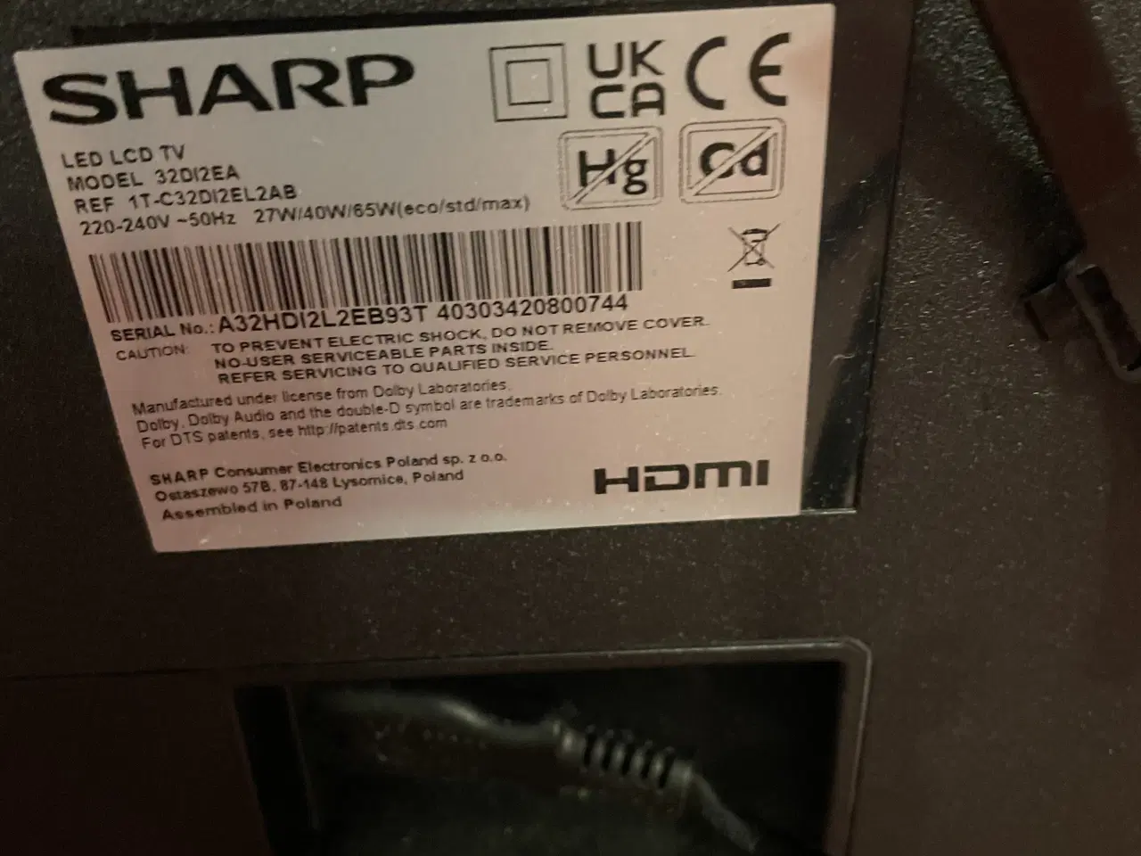 Billede 4 - Smart TV  sharp 32 tommer, 