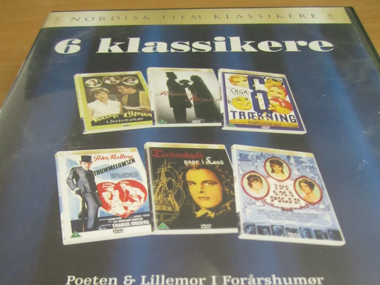 Billede 1 - 6 x Danske klassikere. BOX.